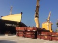 Tàu hàng Ying Rich tại cảng Sơn Dương - (Nguồn Internet)