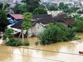 Mưa to khiến nhiều nơi tại miền Trung chìm trong ngập lụt