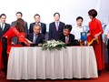 Lễ ký kết Thỏa thuận hợp tác chiến lược Techombank và Vietnam Airline. Nguồn website: techcombank.com.vn