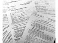 Các biên bản xử phạt chủ quán phở Nguyễn Văn Tấn - Ảnh: TL.