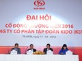 Đại hội cổ đông thường niên 2016 của Kido. Ảnh: Hùng Lê