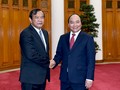  Thủ tướng Chính phủ Nguyễn Xuân Phúc tiếp Bộ trưởng Cao cấp, Bộ Ngoại giao và Hợp tác quốc tế Vương quốc Campuchia Prak Sokhonn.