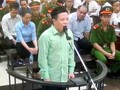 Bị cáo Hà Văn Thắm trong phiên xét xử chiều 29/08.