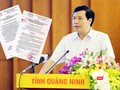 Chủ tịch Quảng Ninh Nguyễn Đức Long ký Quyết định để hủy bỏ Quyết định mà chính ông vừa ký hơn một tháng trước.