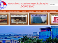 Tổng Công ty Thương mại và Xây dựng Đông Bắc là một doanh nghiệp lớn tại Thanh Hóa, thuộc sở hữu của gia đình bà Mai Thị Thắm. (Ảnh chụp màn hình website dongbacgroup.vn)