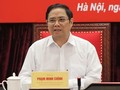 Ông Phạm Minh Chính, Trưởng Ban Tổ chức Trung ương (ảnh Văn Kiên)