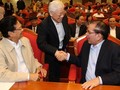 Hình ảnh Tổng bí thư, Chủ tịch nước gặp mặt cán bộ lãnh đạo nghỉ hưu