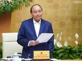 Thủ tướng: Lo tăng trưởng nhưng không bỏ quên các vấn đề xã hội bức bối