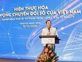 Ông Lê Hồng Minh CEO của VNG phát biểu tại Ngày Imternet được tổ chức vào 16-12. Ảnh: P.Anh