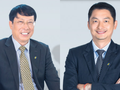 Ông Dương Văn Thanh (trái) - Thành viên HĐQT kiêm Tổng giám đốc VSDC và ông Phạm Trung Minh - Thành viên HĐTV VSDC