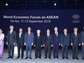 Các đại biểu tham dự WEF 2018. Ảnh: chinhphu.vn