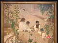“Enfants jouant au jardin” – “Những đứa trẻ chơi trong vườn”) của họa sĩ Lê Văn Đệ