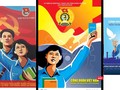 Bức tranh nguyên gốc “Thanh niên tự hào tiến bước dưới cờ Đảng” đã xuất hiện trong 7 bức tranh sao chép.