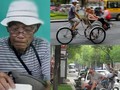 Cụ Oki (khách Nhật, bên trái ảnh) tố cáo bị xích lô "chặt chém" 2,9 triệu đồng cuốc xích lô 5 phút