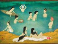 Bức tranh lụa “Những người phụ nữ tắm” của Mai Trung Thứ vừa bán ra thành công trên thị trường Châu Âu, có giá hơn 9 tỷ đồng