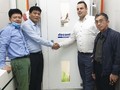 Bệnh viện đa khoa Quảng Ninh tiếp nhận tài trợ của ca sĩ Hà Anh Tuấn (Ảnh do Hà Anh Tuấn cung cấp)