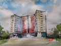 Một SV trong KTX ĐHQG đã vẽ lại hình ảnh khu Ký túc thân yêu, khác hẳn với sự chê bai của nữ du học sinh trở về từ Mỹ (Ảnh: Ban Quản lý KTX cung cấp)