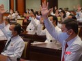 Đại biểu tham dự Kỳ họp bất thường Hội đồng nhân dân TP.HCM (Ảnh: TTBC)