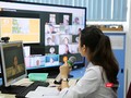 Cô trò Trường Vstar School học online trong thời gian dịch bệnh COVID-19 (Ảnh: Vstar School)