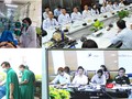 Cuộc hội chẩn online quy mô toàn quốc cuối cùng cho Bệnh nhân 91 trước khi về Anh (Ảnh: Hòa Bình ghép)