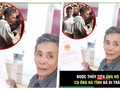 Thuỷ Tiên đã trao 200 triệu đồng cho một người dân đi trả hết nợ ngân hàng vì mất trắng gia sản sau lũ (Ảnh: FBNV)