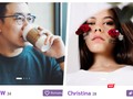 Đăng ký và sử dụng TigerDate khá dễ dàng (Ảnh: Hoà Bình ghép)