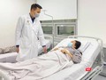 Bệnh nhân đang hồi phục rất tốt sau ca phẫu thuật hy hữu (Ảnh: BVCC)
