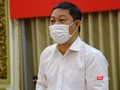 Phó Chủ tịch UBND TP.HCM Dương Anh Đức dẫn đầu đoàn kiểm tra nhà hàng karaoke trá hình The King - Ảnh: TTBC