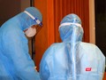 Xét nghiệm khẩn cấp cho các ca liên quan trong chùm siêu lây nhiễm Hội thánh truyền giáo Phục hưng - Ảnh: HCDC 
