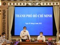 Đầu cầu TP.HCM tại cuộc họp với Phó Thủ tướng Vũ Đức Đam chiều 2/6 (Ảnh: Huyền Mai)