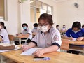 Thí sinh ở điểm thi trường THPT Thanh Đa (Q.Bình Thạnh) - Ảnh Ngọc Phượng