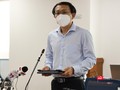 Giám đốc Sở Thông tin - Truyền thông Lâm Đình Thắng phát biểu tại họp báo. Ảnh: Huyền Mai