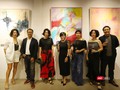 Hoạ sĩ Bùi Tiến Tuấn, hoạ sĩ Hiền Nguyễn đến chúc mừng ng.anhanh