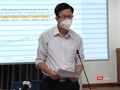 Phó Ban chỉ đạo Phạm Đức Hải phát biểu tại họp báo. Ảnh: Linh Nhi