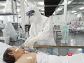 Chăm sóc bệnh nhân nặng COVID-19 tại BV dã chiến ở TP.HCM