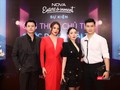 Diễn viên Anh Dũng, ca sĩ Lệ Quyên đến chúc mừng tân Chủ tịch Nova Entertainment Trương Ngọc Ánh 