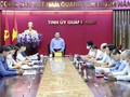 Bí thư Quảng Ninh Nguyễn Xuân Ký chủ trì cuộc họp xem xét kỷ luật