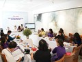 Tọa đàm được tổ chức tại Bảo tàng Mỹ thuật Huế, với sự tham dự của 4 Bảo tàng chuyên ngành Mỹ thuật từ ba miền Bắc - Trung - Nam. Ảnh: MT