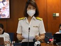 Bà Võ Thanh Thủy, Trưởng phòng quản lý đất, Cục Thuế TP, thông tin về diễn biến vụ việc đấu giá đất Thủ Thiêm tại cuộc họp báo chiều ngày 7/7
