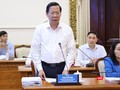 Ông Phan Văn Mãi, Chủ tịch UBND TP.HCM phát biểu tại Hội nghị sáng 12/7
