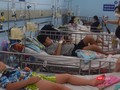 Bệnh nhân mắc sốt xuất huyết nhập viện vào Bệnh viện Nhi Đồng 1 TP.HCM - Ảnh: Hòa Bình
