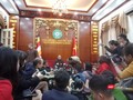 Toàn cảnh buổi họp báo