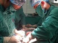 Bác sĩ Bệnh viện K phẫu thuật chữa ung thư cho bệnh nhân cao tuổi.