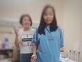 Bệnh nhân T.N.T hồi phục sau khi điều trị tại Bệnh viện Hữu nghị Việt Đức.