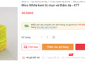 Sản phẩm Miss White được bày bán trên một trang web.