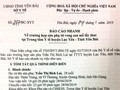 Báo cáo nhanh của Sở Y tế tỉnh Yên Bái về trường hợp sản phụ thiệt mạng sau khi mổ đẻ bằng phương pháp gây tê tủy sống.