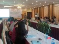 Các chuyên gia chia sẻ về việc bảo vệ quyền trẻ em trong buổi hội thảo tổ chức tại Vĩnh Phúc sáng 24/7.