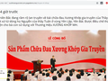 Một bài quảng cáo trên trang web vi phạm