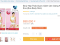 Sản phẩm viêm giảm cân Giáng ngọc Eva vi phạm an toàn thực phẩm.