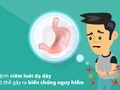 Bệnh viêm loét dạ dày có thể gây nhiều biến chứng nguy hiểm, ví dụ chảy máu dạ dày, ung thư dạ dày ở trẻ nhỏ.